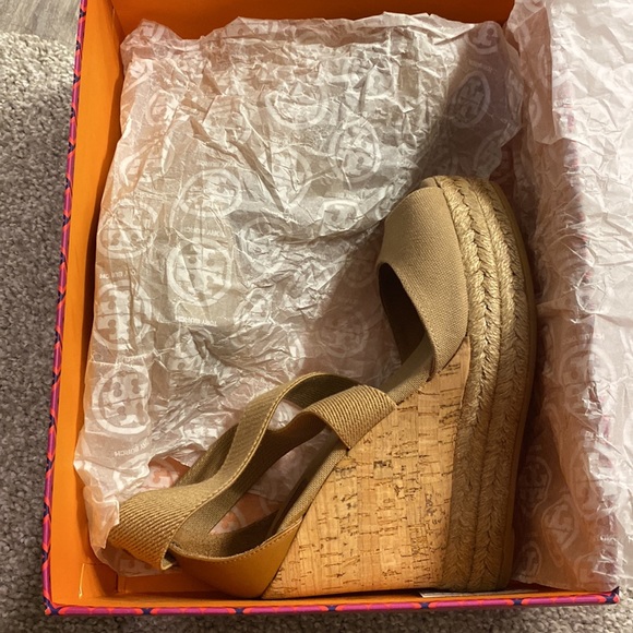 Tory Burch Wedge Shoes - Picture 9 of 11